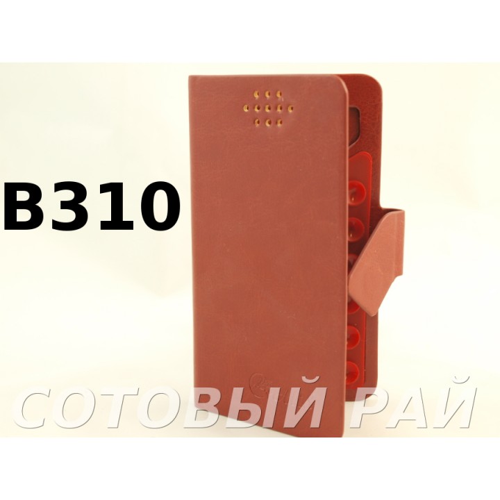 Сумка-книжка Унив B310 (Присоски) Размер 3,6-4,3 Красная