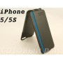 Чехол-книжка Apple iPhone 5/5S U-Link (С полоской синий)