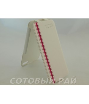 Чехол-книжка Apple iPhone 5/5S U-Link (С полоской Белый)