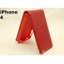 Чехол-книжка Apple iPhone 4/4S Silikon (Красный)
