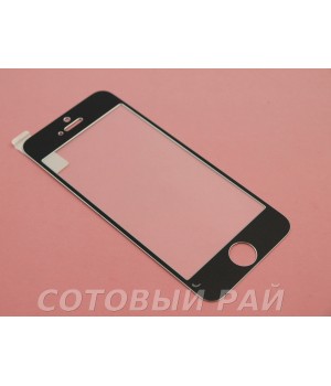 Защитное стекло Apple iPhone 5/5S Алюминиевая накладка