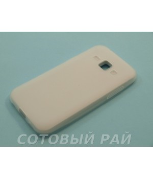 Крышка Samsung J100f (J1) Силикон Paik (Белая)