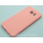 Крышка Samsung G920f (S6) Силикон Paik (Розовая)
