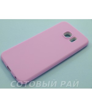 Крышка Samsung G920f (S6) Силикон Paik (Фиолетовая)