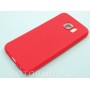 Крышка Samsung G920f (S6) Силикон Paik (Красная)