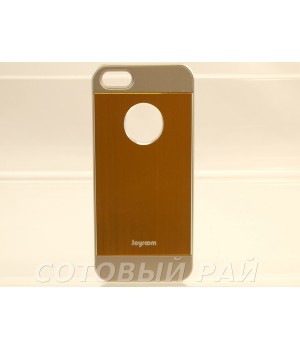 Крышка Apple iPhone 5/5S Metall Gold