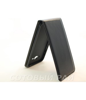 Чехол-книжка Samsung A800f (A8) Silikon (Черный)