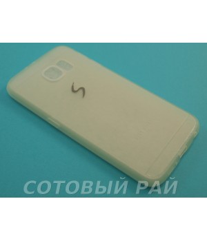 Крышка Samsung G920f (S6) Силикон Paik (Прозрачная)