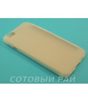 Крышка Apple iPhone 6 / 6s Силиконовая Just (Белая)