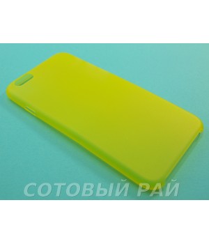 Крышка Apple iPhone 6 / 6s Ультратонкая (Желтая)