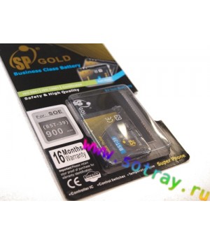Аккумулятор Sony Ericsson BST-39 W910 , W380 , Z555 (900mAh) SP Gold