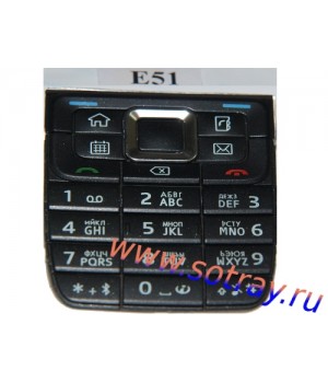 Кнопки Nokia E51