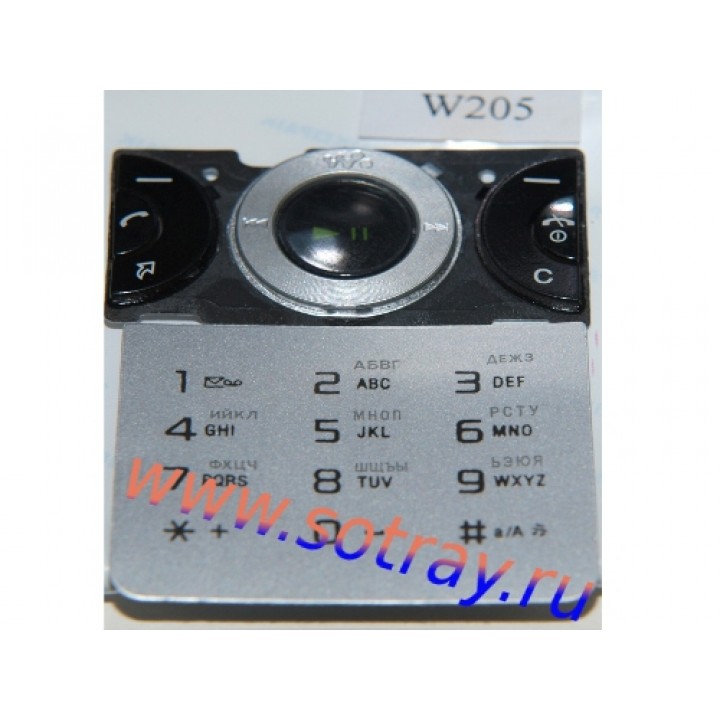 Кнопки SonyEricsson W205