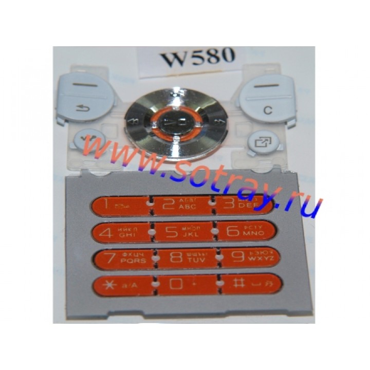 Кнопки SonyEricsson W580