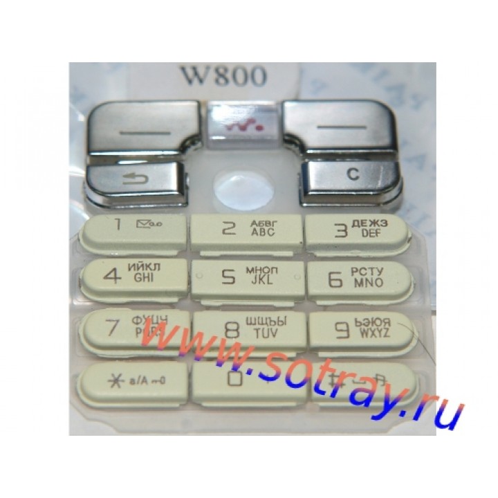 Кнопки SonyEricsson W700/W800