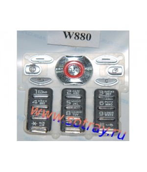 Кнопки SonyEricsson W880