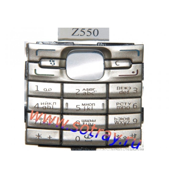 Кнопки SonyEricsson Z550