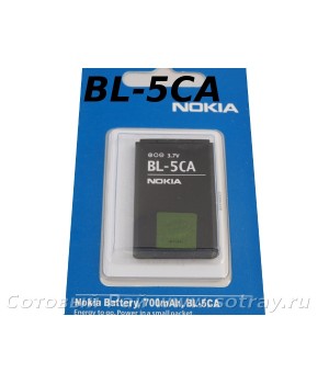 Аккумулятор Nokia BL-5CA 1110 , 2300 , 2700 , 3120 (700mAh) Original