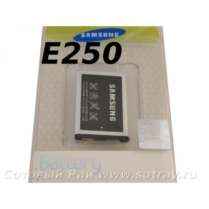 Аккумулятор Samsung AB463446BU/AB553446BU E250 , X150 , X200 , E1080 (800mAh) Original